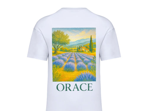 T-shirt Provence Blanc
