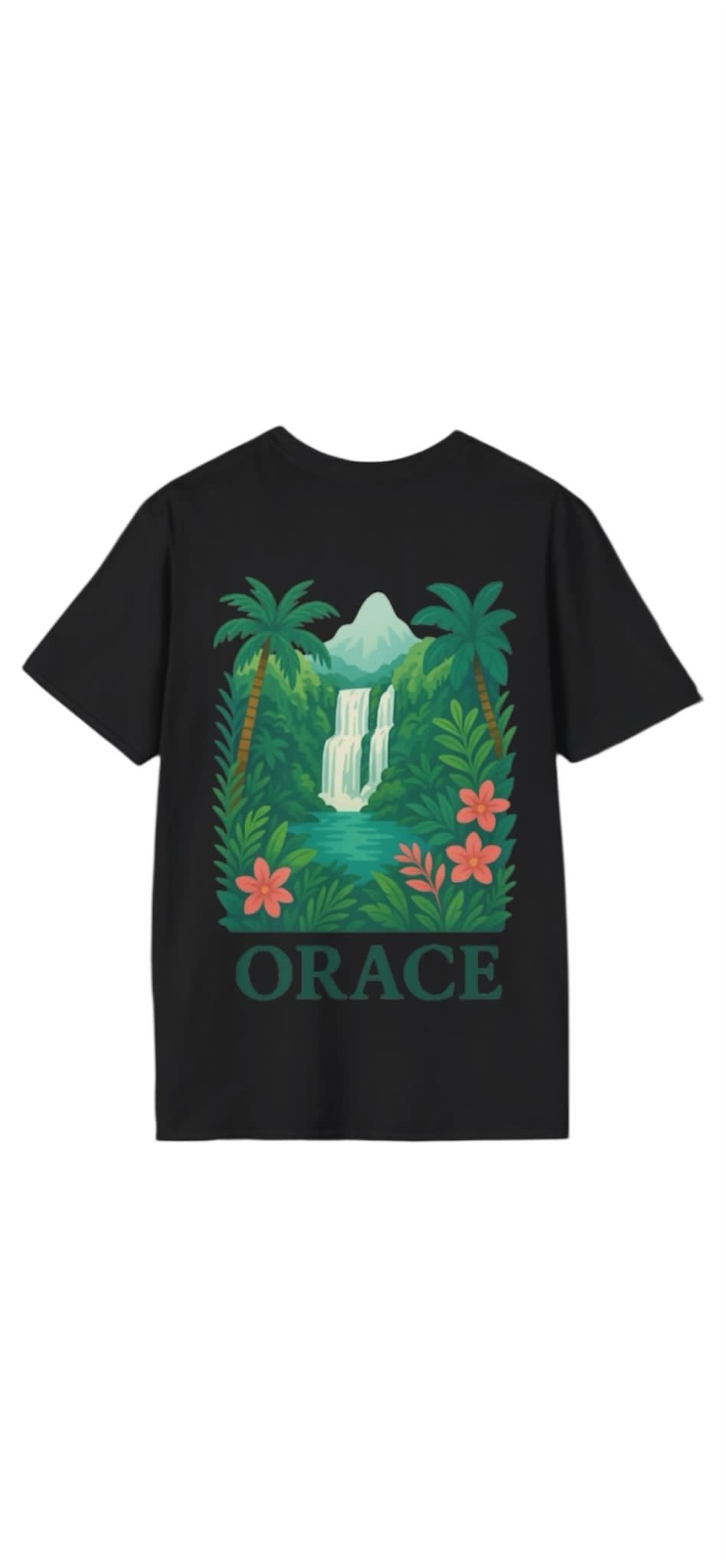 T-shirt Réunion Noir