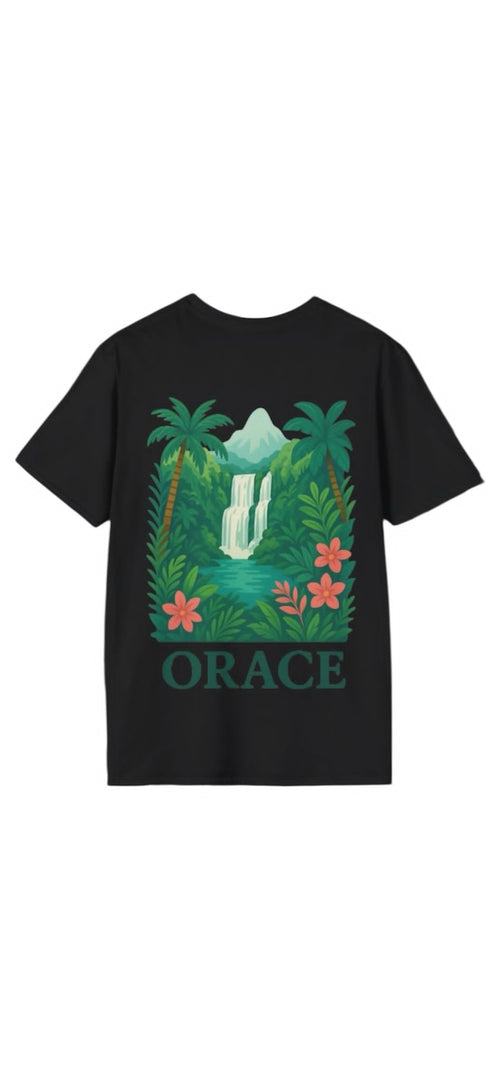 T-shirt Réunion Noir